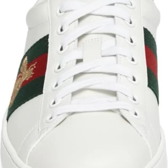 Men’s Authentic Gucci Leather sneakers - Picture 12 of 15